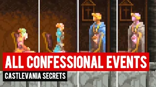 All Confessional Events from Castlevania: Symphony of the Night