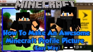 How To Make A Minecraft Profile Picture with Pixlr | Tutorial | Easy Way | DarkWielder |