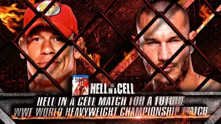 John Cena vs Randy Orton Hell in a Cell 2014 highlights