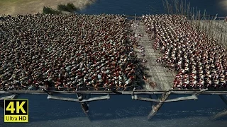 300 SPARTAN PIKEMEN vs 3000 ROYAL SPARTANS - Total War: ROME 2 (4K Gameplay)