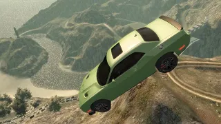 GTA 4 Cliff Drops Crashes & Jumps (GTA 4 Crashes)