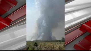 Fire in Sabine Parish, Caddo Parish, Beaureguard Parish and Shelby County