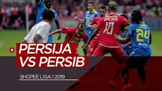 Highlights Liga 1 2019, Persija Vs Persib 1-1