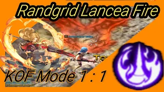 Randgrid  Lancea Fire PvP - Dragon Nest SEA PvP #RangridPVP #Crazyflurry