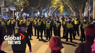 Protesters call for Xi Jinping to resign amid anti-lockdown protests in Shanghai