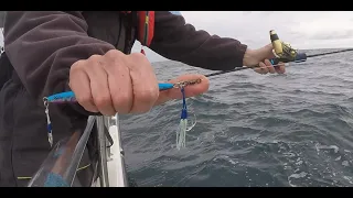 Slow Pitch Jigging Techniques Part 1B. Wind against tide and the jigs can still work. South Coast UK