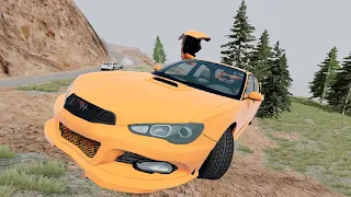 Loss of Control Car Crashes #14 - BeamNG Drive | The Commentary-Free Gaming Channel
