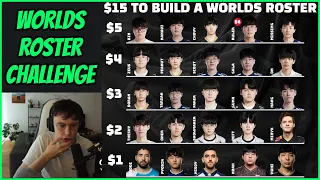 Caedrel's Picks His Worlds 2023 Budget Challenge Roster