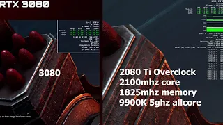 Doom Eternal: Nvidia RTX 3080 vs Overclocked RTX 2080 Ti