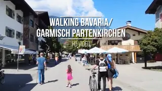 Garmisch Partenkirchen [HD walking Video] 🇩🇪