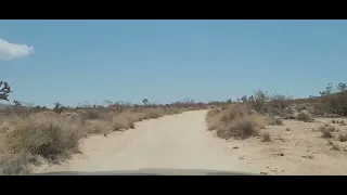 Joshua Tree National Park 2021 - Geology Tour Road