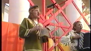 1997, Пикалево, фестиваль «Русский Двор», фрагменты ансамбль Оберег+