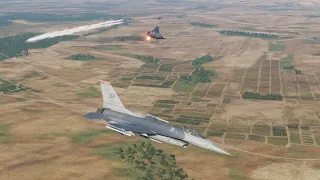 F-16C vs Rafale (DCS AI Dogfight Series)