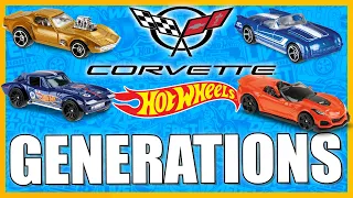 Hot Wheels Corvette Generations