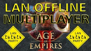 Age of Empires II Multiplayer LAN Offline Tutorial