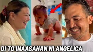 REAKSYON Ni Angelica Panganiban at Gregg Homans Na-SHOCK ng GUMAPANG Na si Baby Bean Mag-Isa GALING!