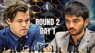 Nalagay sa ALANGANING position si Magnus! | GM Gukesh vs GM Carlsen Free Style Challenge 2024 Rd 2