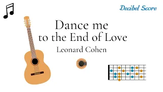 Dance me to the End of Love | Disney | Guitar tutorial with chords