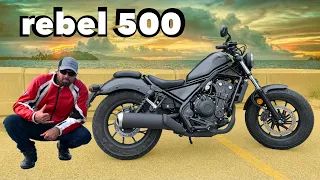 Honda Rebel For Tall Riders? | 6 Foot Rider Review