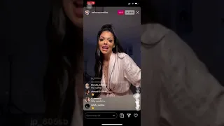 Celina Powell on IG Live Exposes Akademiks Alleged Baby!!!!