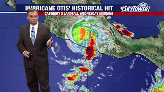 Hurricane Otis makes history