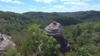 Courthouse Rock Red River Gorge. 4k UHD