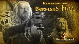 Remembering Bernard Hill - Fans and Actors pay tribute to Theoden #torntuesday