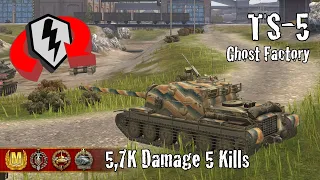 TS-5  |  5,7K Damage 5 Kills  |  WoT Blitz Replays