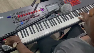 Praise set , Patch setup for Yamaha Montage | Jam session with Ojekunle Ayodeji ( Dejikeyz) .