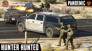 Hunter Hunted | PANDEMIC | Part 10 | GTA 5 & ArmA 3 Zombie Movie Machinima