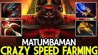 MATUMBAMAN [Gyrocopter] Crazy Speed Farming 12 Min Scepter Dota 2