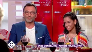 Au dîner avec Jane Constance et Frédéric Lopez - C à Vous - 09/04/2018