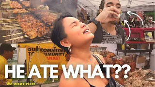 HE ATE WHAT?? 🥚🐤| Toronto's Taste of Manila 2022