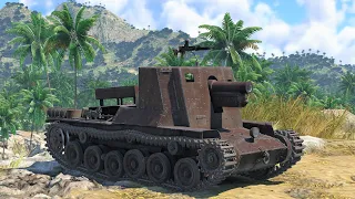 War Thunder: Japan - Type 4 Ho-Ro Gameplay [1440p 60FPS]