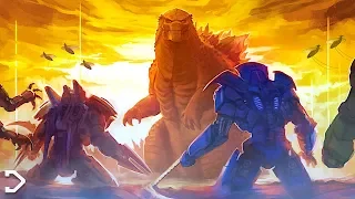 Godzilla VS Jaegers SIZE COMPARISON - Pacific Rim 2: Uprising