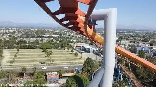 Silver Bullet Front Row (HD POV) Knott's Berry Farm