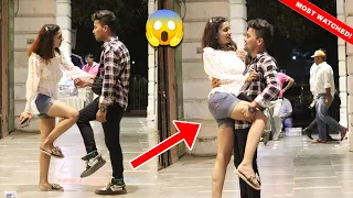 Romantically rolling Prank चतुर तरीके से अजनबियों पर Part-2| Shocking Reaction | T Rajnish Prank