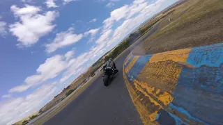 Onboard motorcycle Sonoma Raceway (Sears Point) with California Superbike School