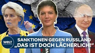 WAGENKNECHT: „Die Sanktionen gegen Russland richten bei uns massiven Schaden an“ | WELT INTERVIEW