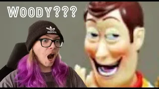 WOODY??? - YTP: Strange Things Are Happening With Andy's Toys Part Twice [REACTION]