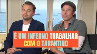 LEONARDO DI CAPRIO E BRAD PITT FALAM SOBRE TARANTINO - Corte Legendado