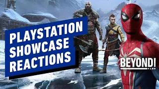 God of War Ragnarok, Wolverine & Spider-Man 2 Wow Us at the PlayStation Showcase - Podcast Beyond!