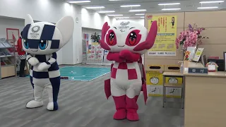 東京2020マスコットと一緒にパプリカを踊ろう！ミライトワ ソメイティ 2019/8/9 2回目