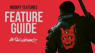 WolvenKit 8.7 Feature Guide - Modify Textures