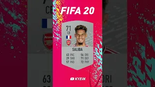 William Saliba - FIFA Evolution (FIFA 19 - FIFA 22)