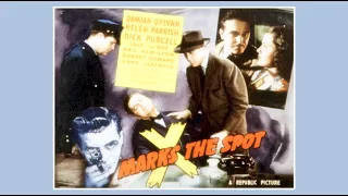 X Marks The Spot Film Noir 1942 Dick Purcell Helen Parrish Neil Hamilton
