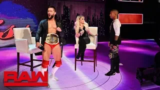 Finn Bálor accepts Lio Rush's Intercontinental Championship "challenge": Raw, Feb. 25, 2019