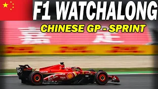 🔴 F1 Watchalong - CHINESE GP - SPRINT RACE - with Commentary & Timings