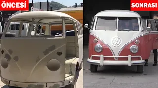 Zonguldaklı Usta 64 Model T2'yi Restore Etti