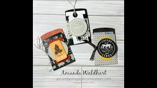 Stampin' Up! Mini Pocket Envelope Gift Card Holders with Amanda's Inspiration Station